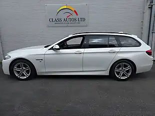 Used 2015 BMW 5 Series M Sport White - Interior and Exterior details 8