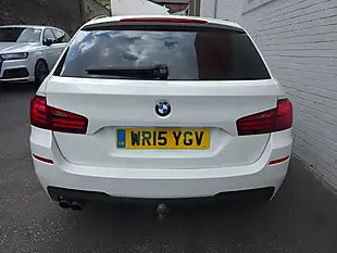 Used 2015 BMW 5 Series M Sport White - Interior and Exterior details 9