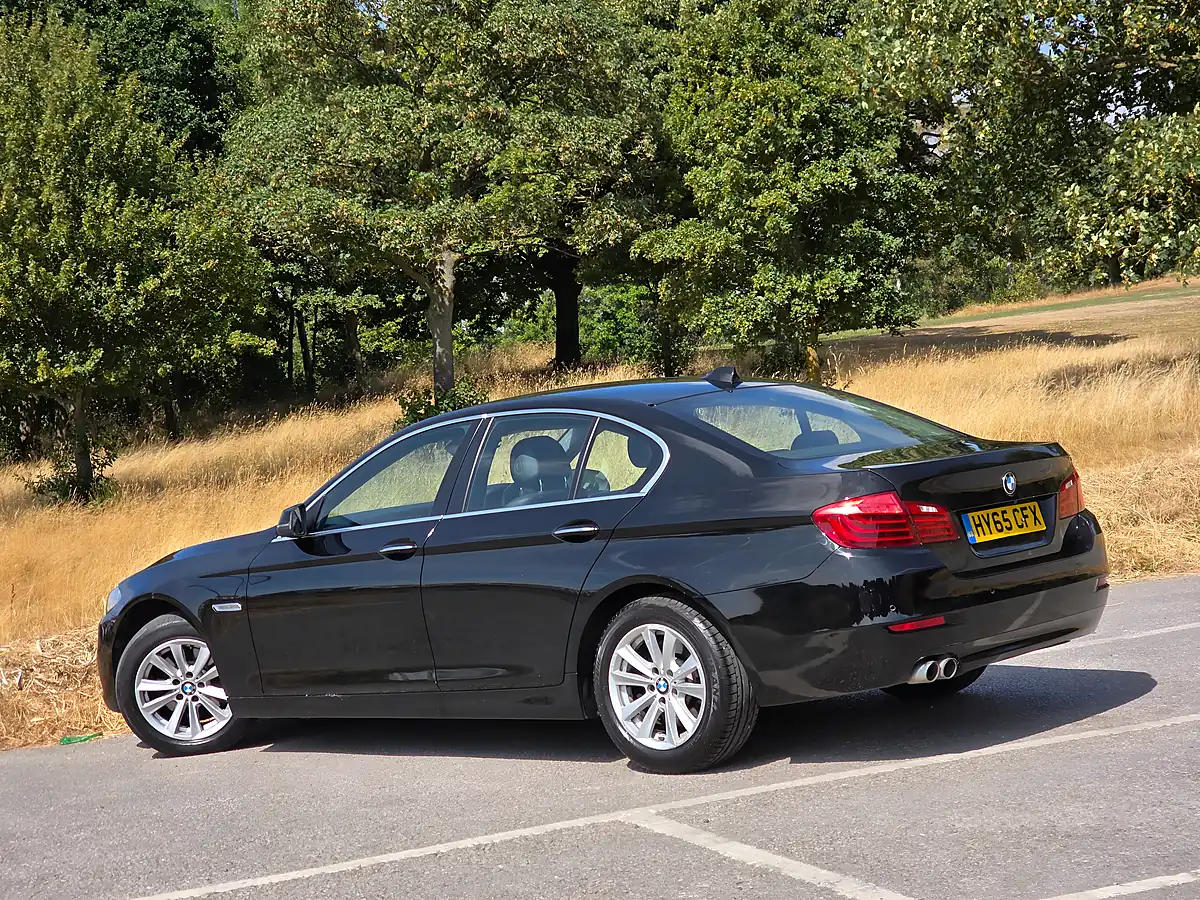 Used 2015 BMW 5 Series Se Black - Interior and Exterior details 5