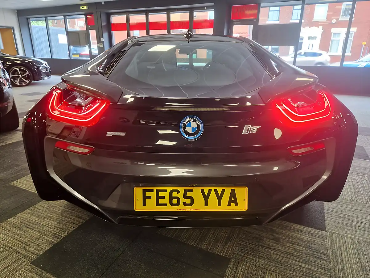Used 2015 BMW I8 Coupe Grey - Interior and Exterior details 11