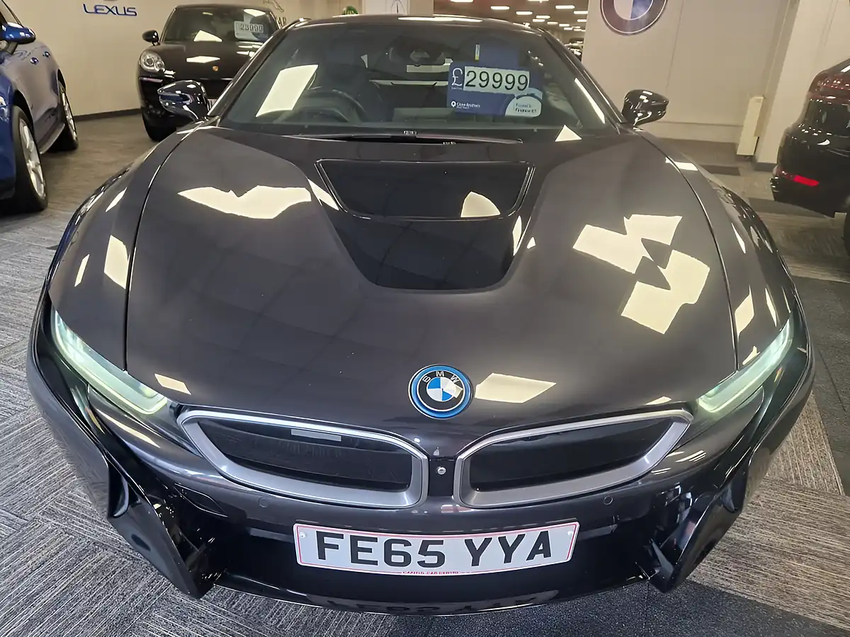 Used 2015 BMW I8 Coupe Grey - Interior and Exterior details 14