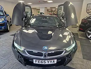 Used 2015 BMW I8 Coupe Grey - Interior and Exterior details 15