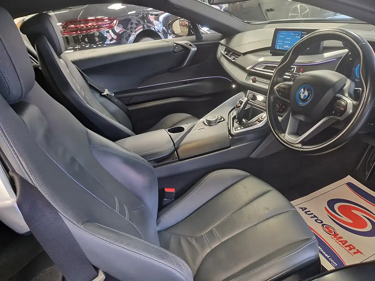 Used 2015 BMW I8 Coupe Grey - Interior and Exterior details 16