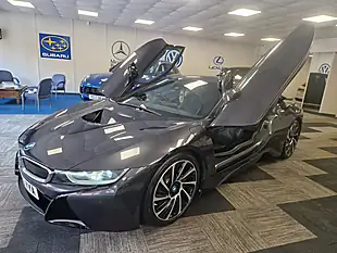Used 2015 BMW I8 Coupe Grey - Interior and Exterior details 2