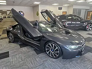 Used 2015 BMW I8 Coupe Grey - Interior and Exterior details 4