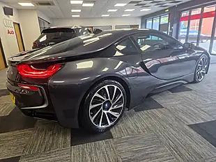 Used 2015 BMW I8 Coupe Grey - Interior and Exterior details 5