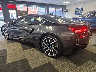 Used 2015 BMW I8 Coupe Grey - Interior and Exterior details 6