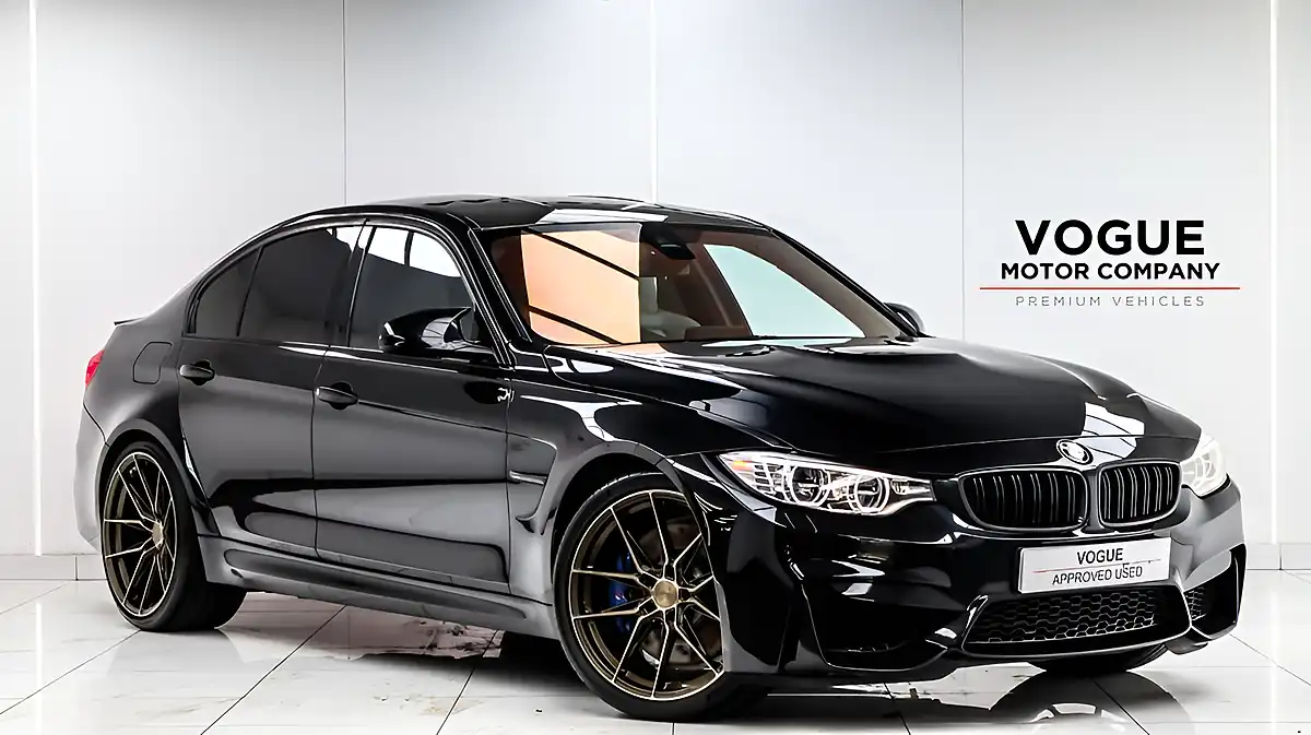 Used 2015 BMW M3 Black - Front View