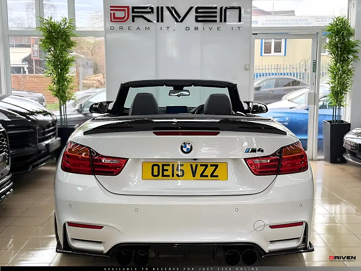 Used 2015 BMW M4 Competition White - Interior and Exterior details 14