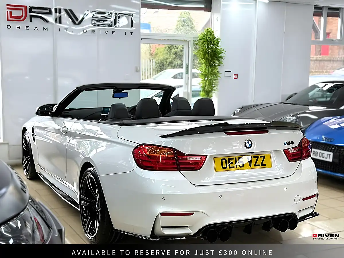 Used 2015 BMW M4 Competition White - Interior and Exterior details 2