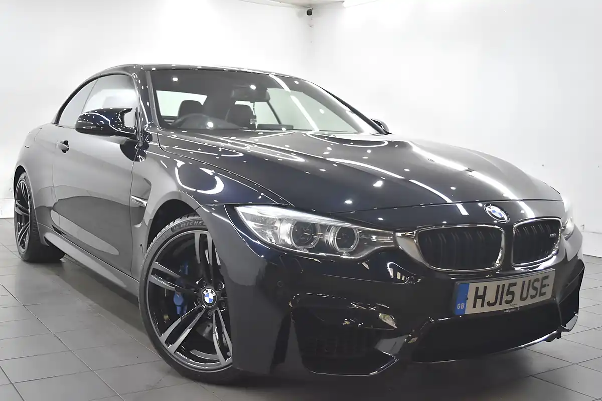 Used 2015 BMW M4 Convertible Black - Interior and Exterior details 18