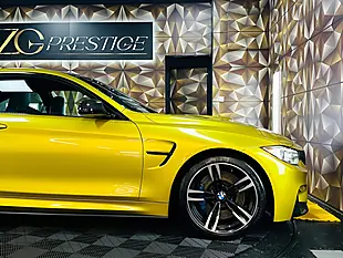 Used 2015 BMW M4 Yellow - Interior and Exterior details 12