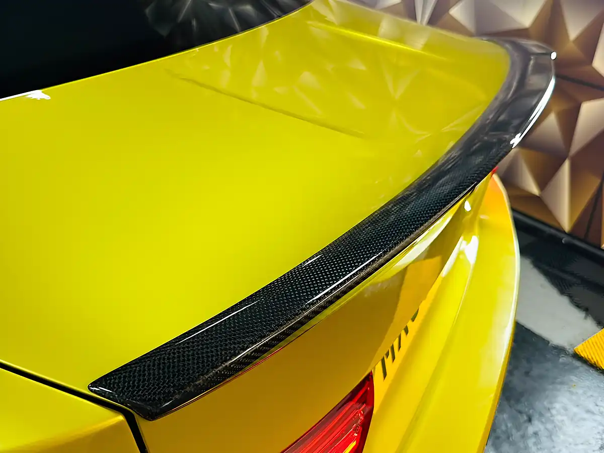 Used 2015 BMW M4 Yellow - Interior and Exterior details 13