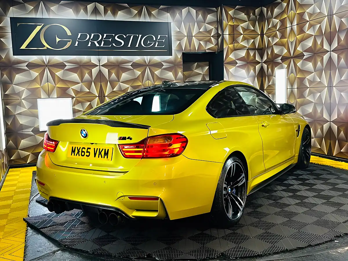 Used 2015 BMW M4 Yellow - Interior and Exterior details 17