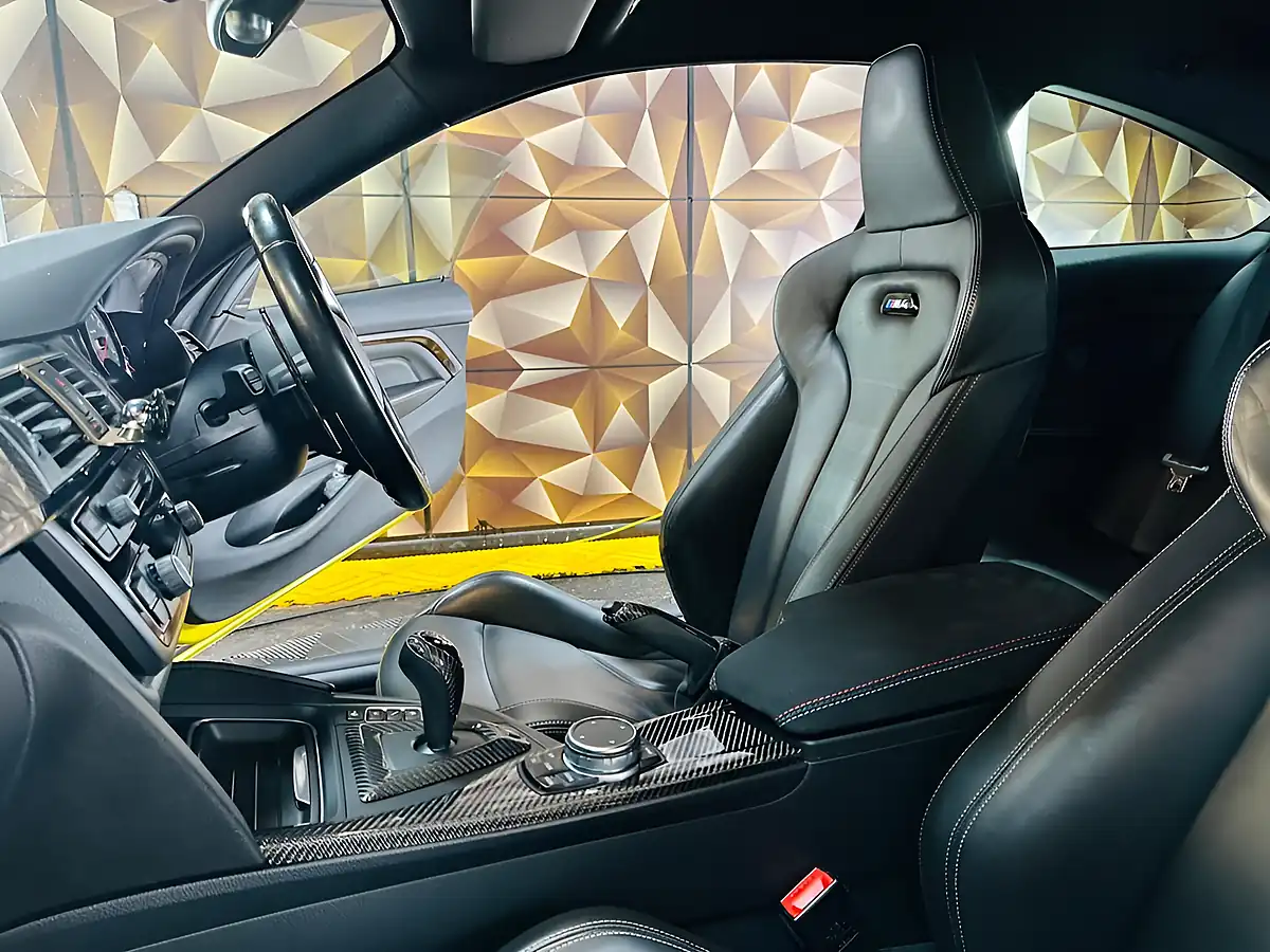Used 2015 BMW M4 Yellow - Interior and Exterior details 3