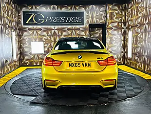 Used 2015 BMW M4 Yellow - Interior and Exterior details 4