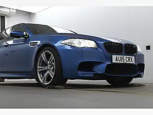 Used 2015 BMW M5 Blue - Interior and Exterior details 13
