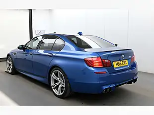 Used 2015 BMW M5 Blue - Interior and Exterior details 3