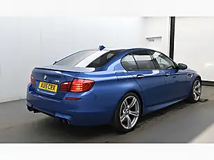 Used 2015 BMW M5 Blue - Interior and Exterior details 4