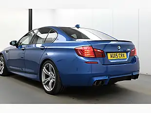 Used 2015 BMW M5 Blue - Interior and Exterior details 7