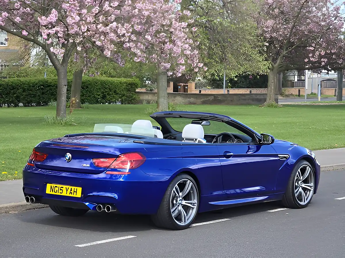 Used 2015 BMW M6 Blue - Interior and Exterior details 3