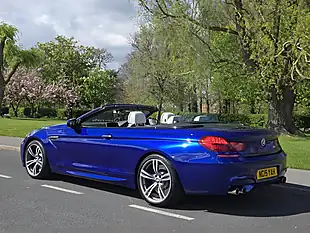 Used 2015 BMW M6 Convertible San Marino Blue - Interior and Exterior details 10