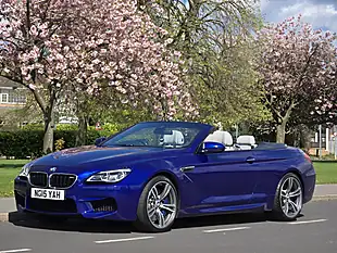 Used 2015 BMW M6 Convertible San Marino Blue - Interior and Exterior details 14
