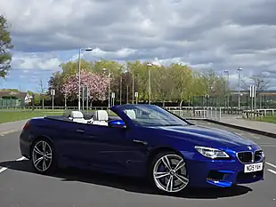 Used 2015 BMW M6 Convertible San Marino Blue - Interior and Exterior details 15