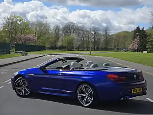Used 2015 BMW M6 Convertible San Marino Blue - Interior and Exterior details 19