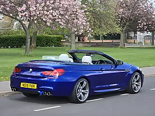 Used 2015 BMW M6 Convertible San Marino Blue - Interior and Exterior details 2