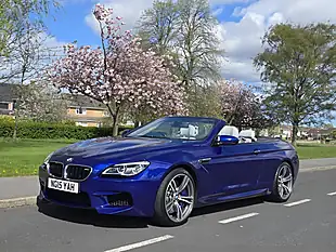 Used 2015 BMW M6 Convertible San Marino Blue - Interior and Exterior details 3