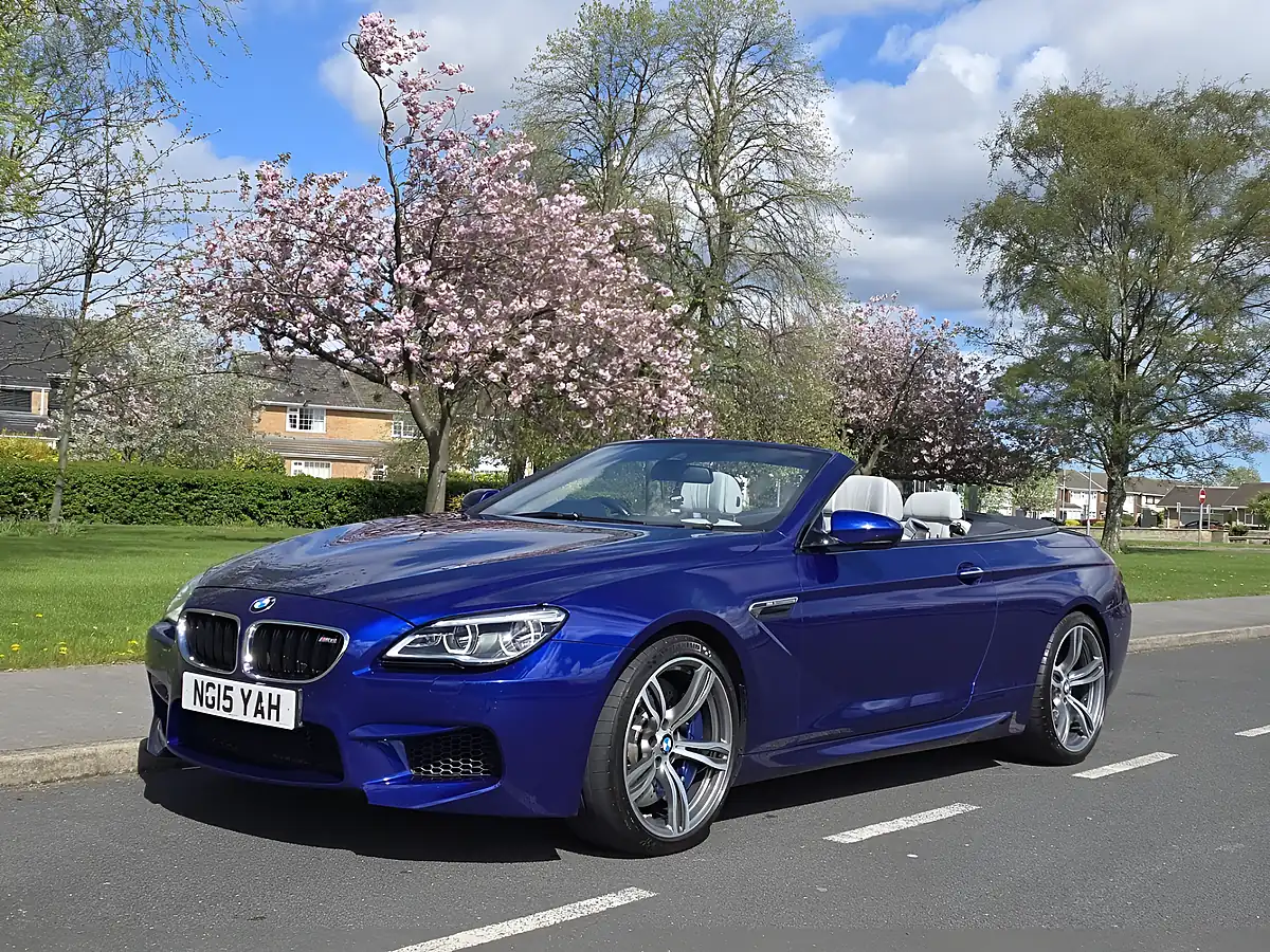Used 2015 BMW M6 Convertible San Marino Blue - Interior and Exterior details 3