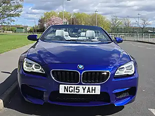 Used 2015 BMW M6 Convertible San Marino Blue - Interior and Exterior details 4