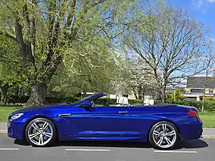 Used 2015 BMW M6 Convertible San Marino Blue - Interior and Exterior details 5