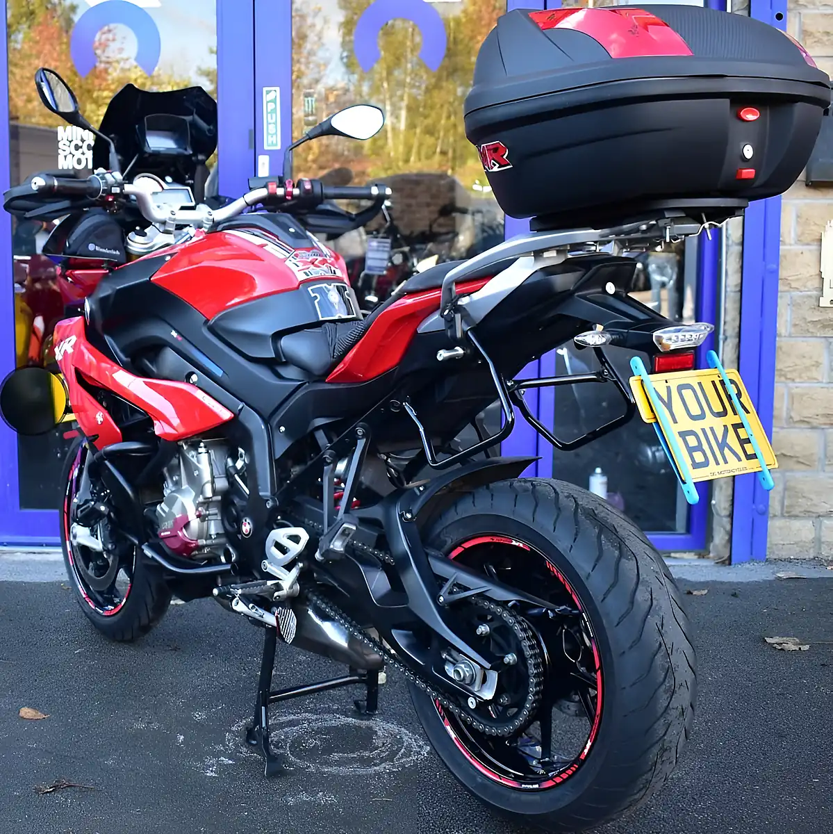 Used 2015 BMW S 1000 XR Sports Tourer Red - Interior and Exterior details 11