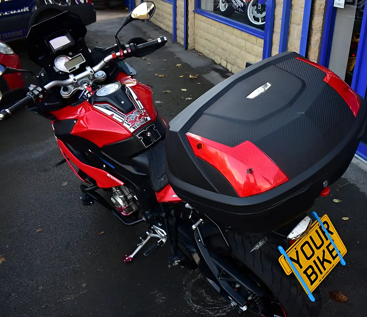 Used 2015 BMW S 1000 XR Sports Tourer Red - Interior and Exterior details 14