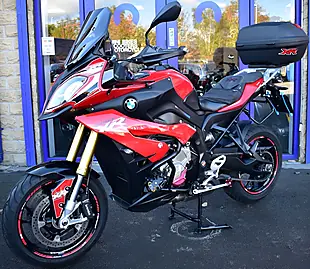 Used 2015 BMW S 1000 XR Sports Tourer Red - Interior and Exterior details 2