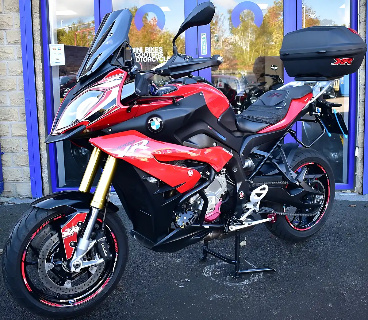 Used 2015 BMW S 1000 XR Sports Tourer Red - Interior and Exterior details 2