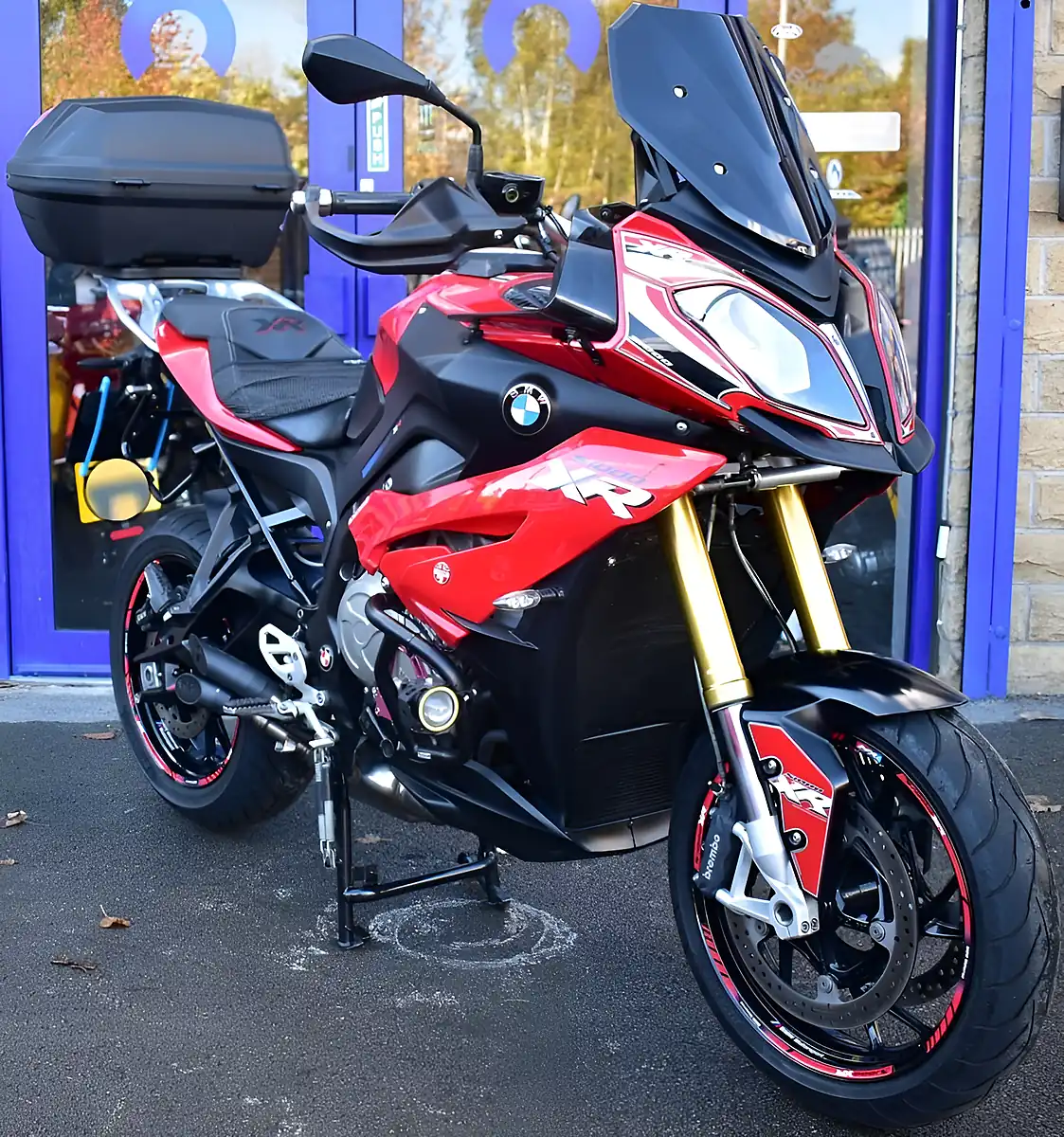 Used 2015 BMW S 1000 XR Sports Tourer Red - Interior and Exterior details 5