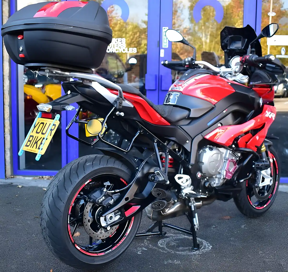 Used 2015 BMW S 1000 XR Sports Tourer Red - Interior and Exterior details 7