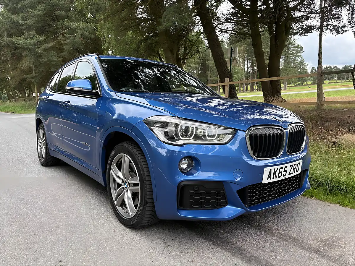 Used 2015 BMW X1 M Sport Blue - Front View
