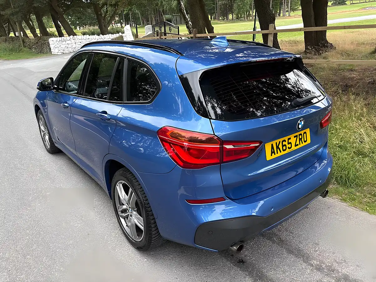 Used 2015 BMW X1 M Sport Blue - Interior and Exterior details 12