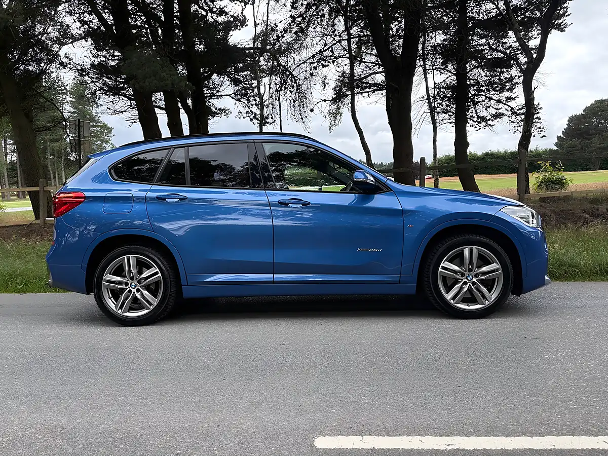 Used 2015 BMW X1 M Sport Blue - Interior and Exterior details 4