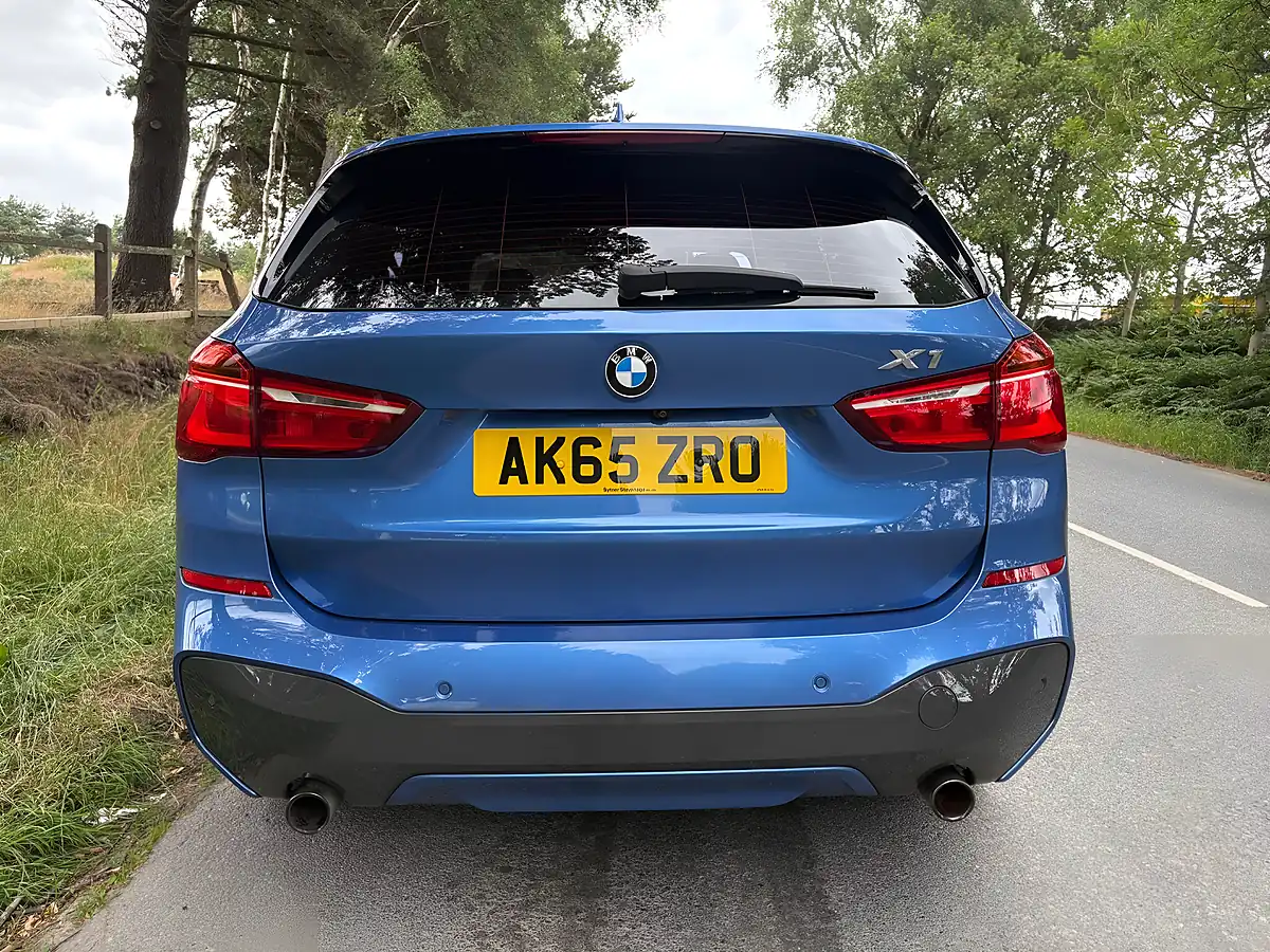Used 2015 BMW X1 M Sport Blue - Interior and Exterior details 8