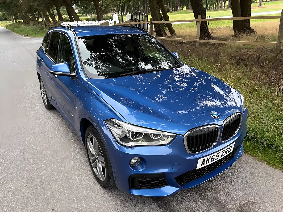 Used 2015 BMW X1 M Sport Blue - Interior and Exterior details 9