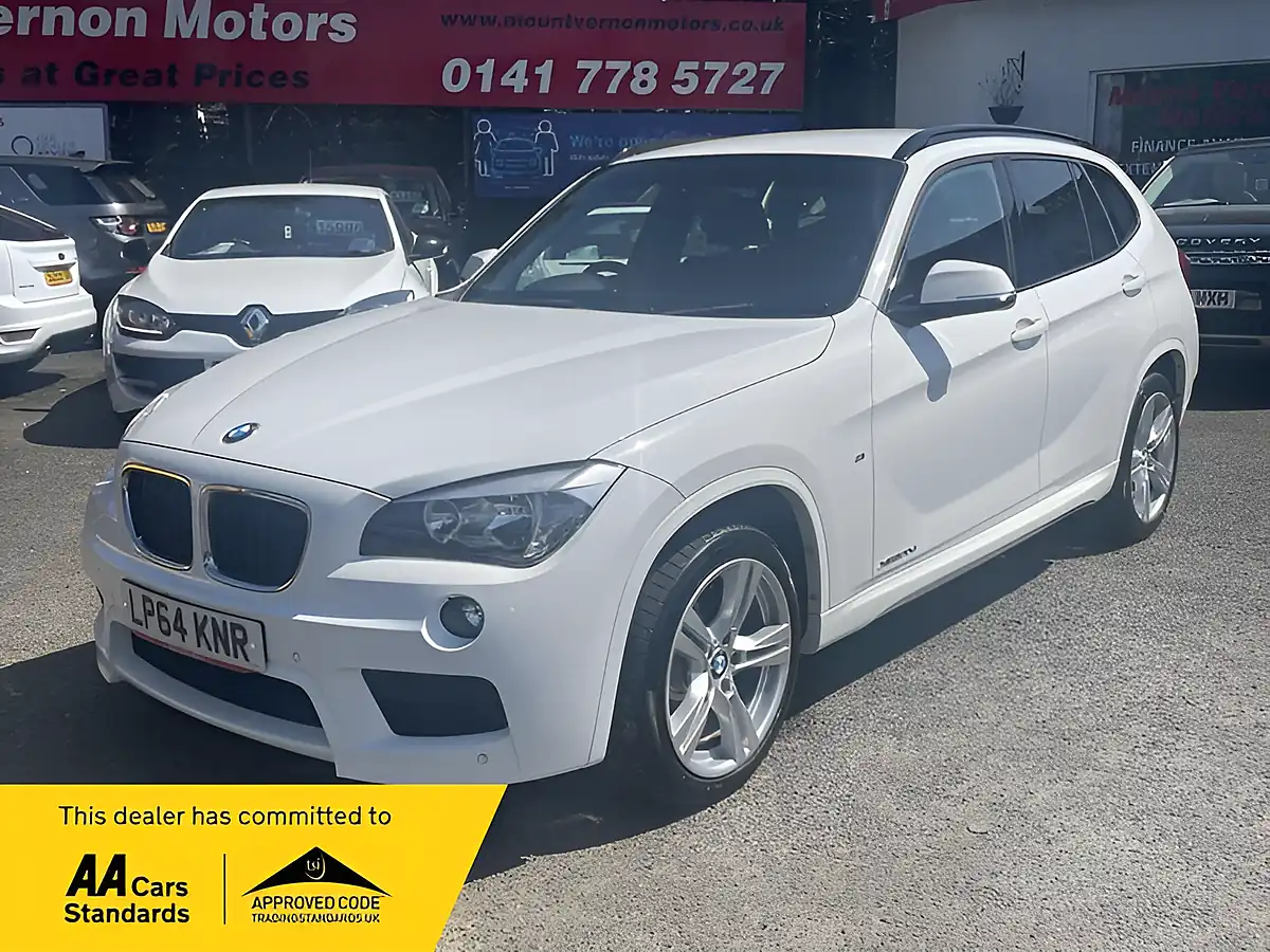 Used 2015 BMW X1 M Sport White - Front View
