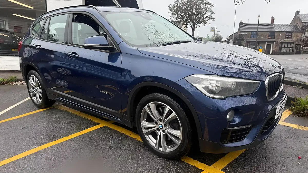 Used 2015 BMW X1 Sport Blue - Front View