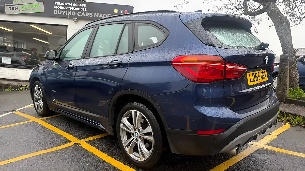 Used 2015 BMW X1 Sport Blue - Interior and Exterior details 12
