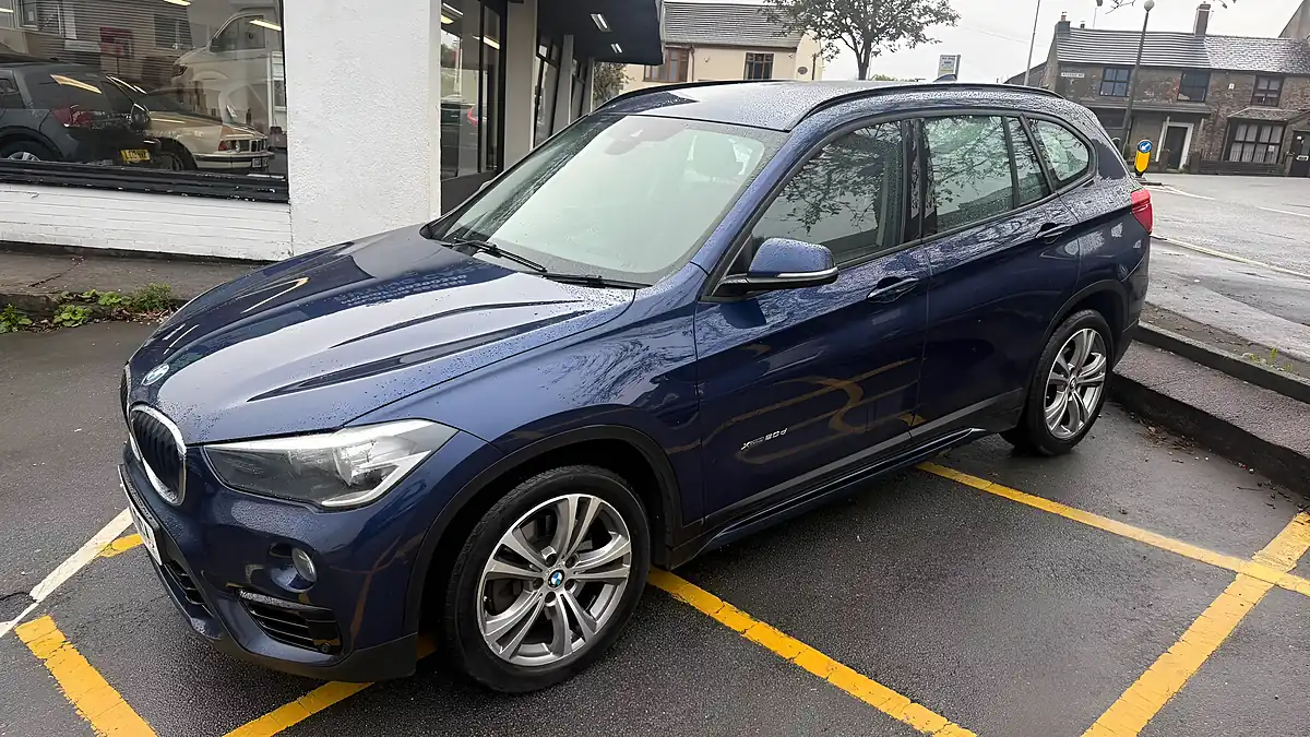 Used 2015 BMW X1 Sport Blue - Interior and Exterior details 3