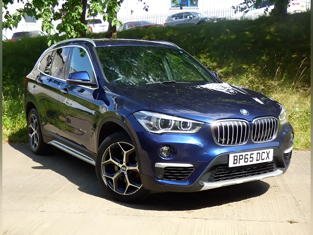 Used 2015 BMW X1 Xline Blue - Front View